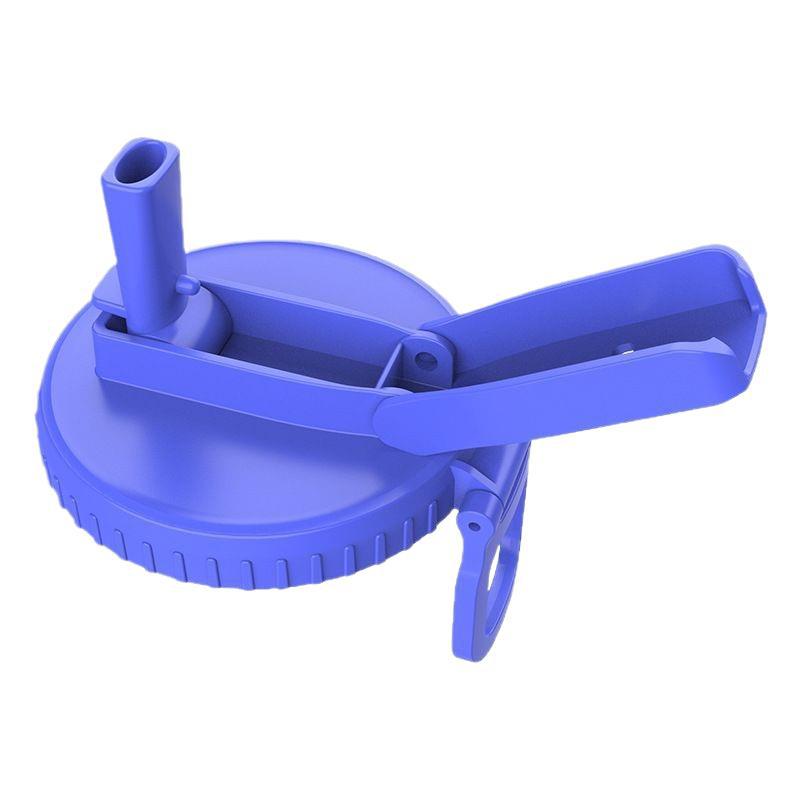 pull-tab can straw lid