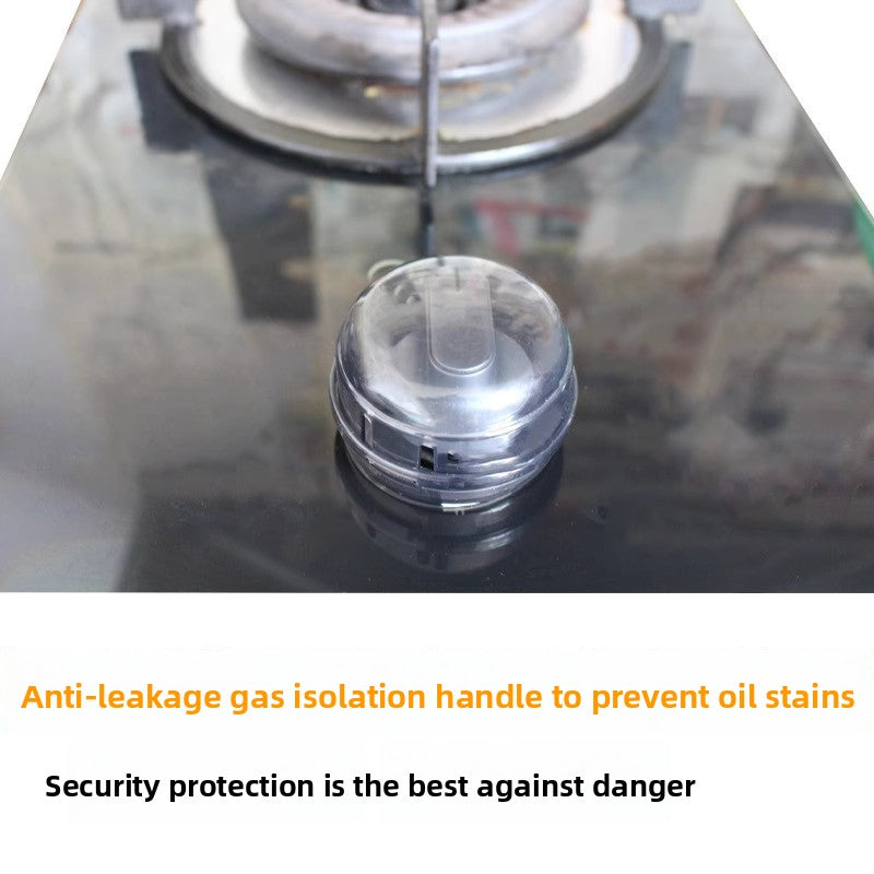 Gas stove knob protection cover